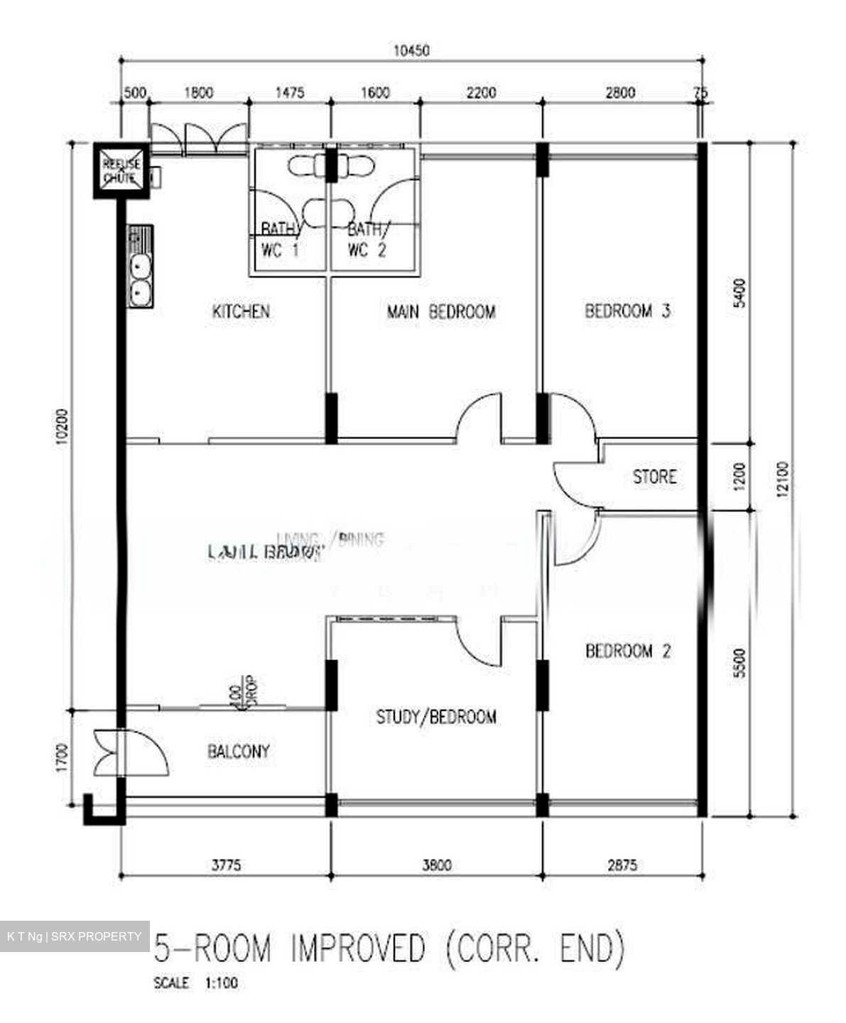 Blk 306 Yishun Rivergreen (Yishun), HDB 5 Rooms #618321331